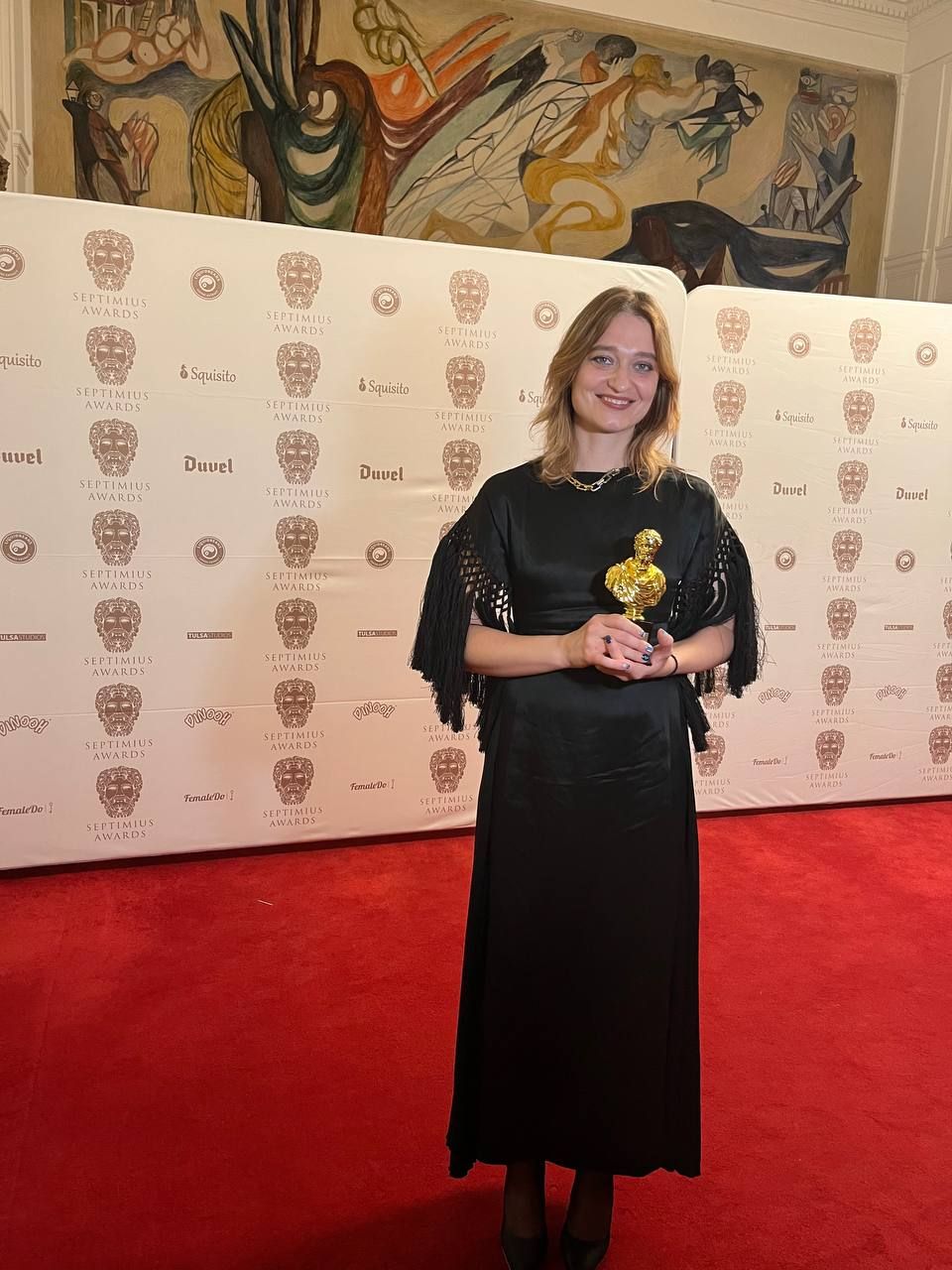 «Найкраща європейська акторка»: українка Бурковська у Нідерландах нагороджена за «Метелика», фото