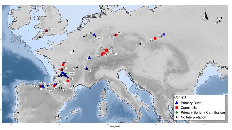 Льодовиковий період: канібалізм був поширеним похоронним обрядом Європі