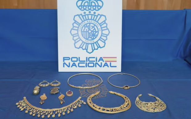 У Мадриді поліція конфіскувала викрадене в Україні золото скіфів
