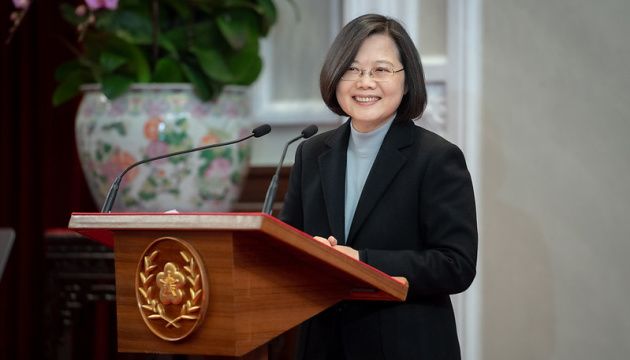 Президент Тайваню Цай Інвень.