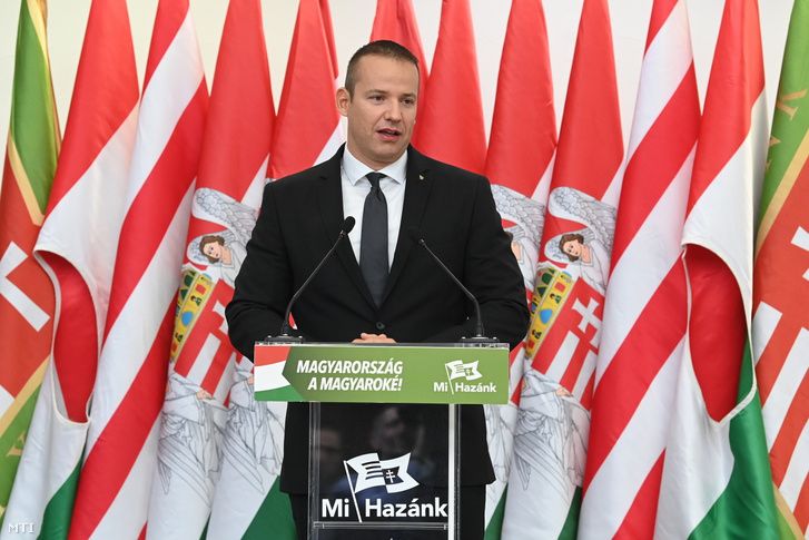 Лідер угорської ультраправої партії Mi Hazank Ласло Тороцкоі - Орбан номер два.
