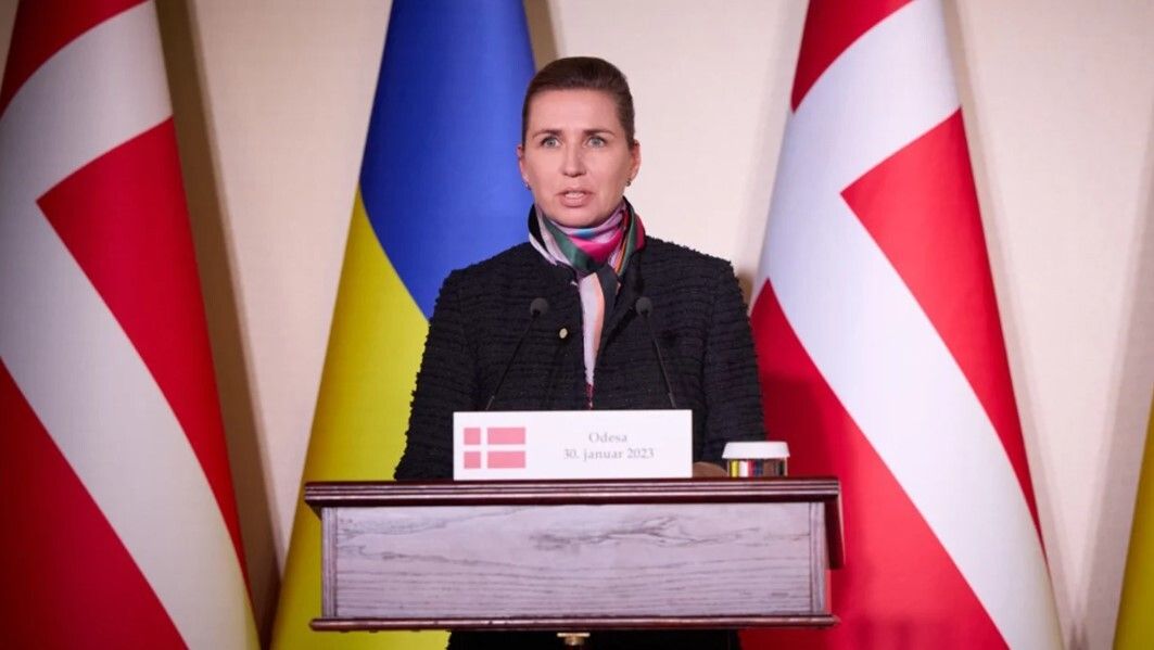 Прем'єр-міністерка Данії Метте Фредріксен оголосила, що Данія передасть Україні всю свою артиллерію.