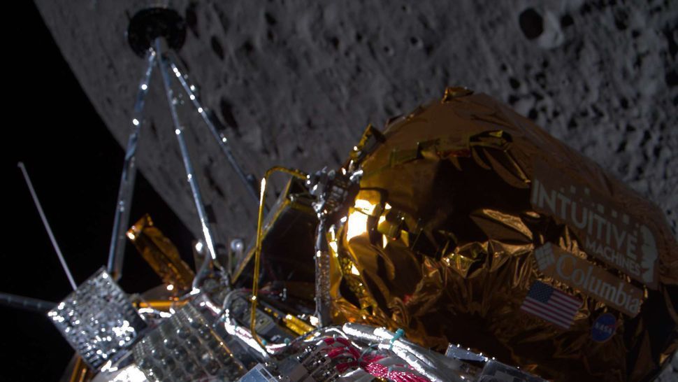 На Місяці сів американський космічний апарат Odysseus— це перше повернення американського корабля на супутник після місії «Аполлон».