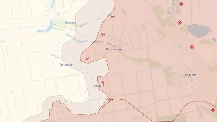 ЗСУ планують організувати оборону по лінії населених пунктів Орлівка − Тоненьке − Бердичі