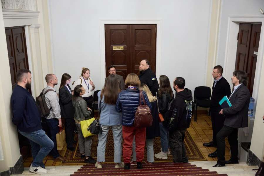 Стефанчук повернув журналістів до Верховної Ради