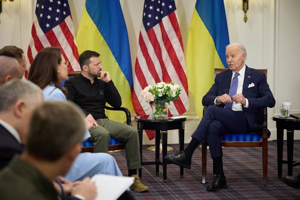 Зеленський і Байден обговорили оборонні спроможності України