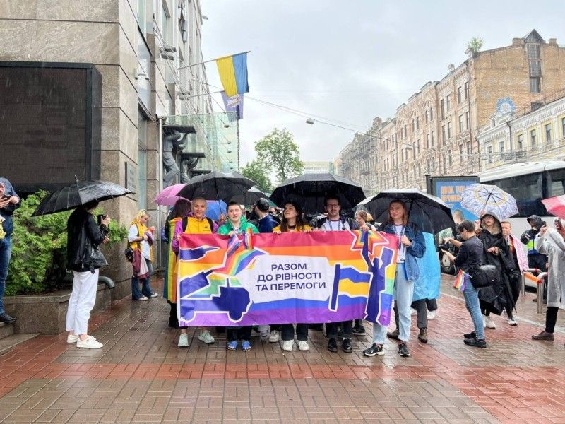 “Марш рівності” в Києві тривав за різними оцінками лише 10-20 хвилин.
