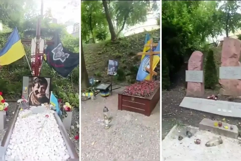 Да Вінчі, Джус, Петриченко: вандали в Києві поглумилися над могилами воїнів