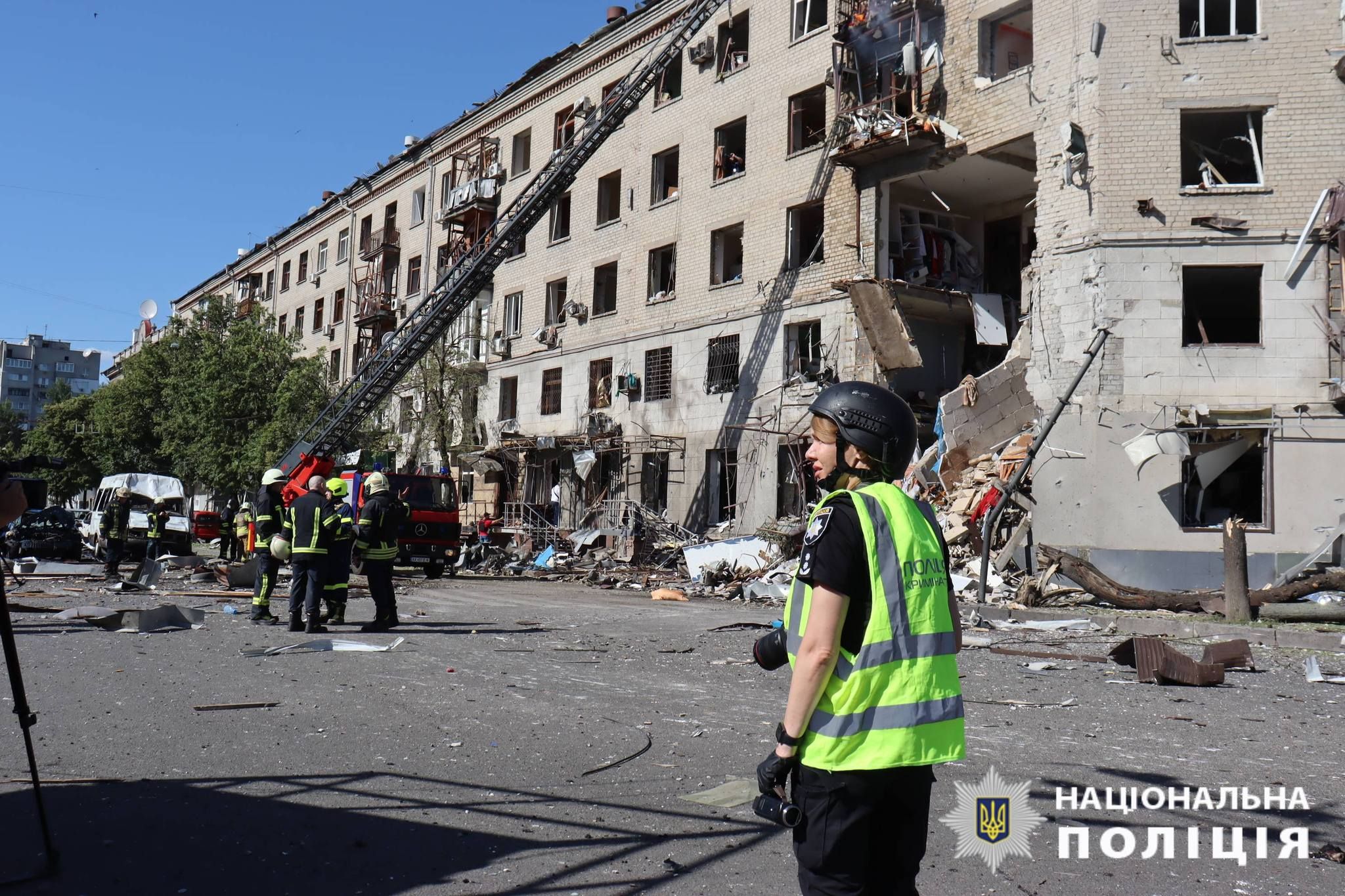 Удар по Харкову: кількість поранених зросла до 56