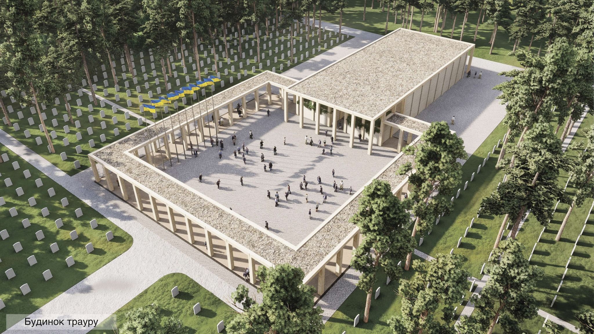 Національне військове кладовище у Гатному: перші поховання планують восени