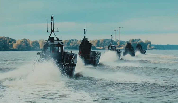 На Дніпрі відбулися навчання сил і засобів Річкової флотилії ВМС ЗС України.