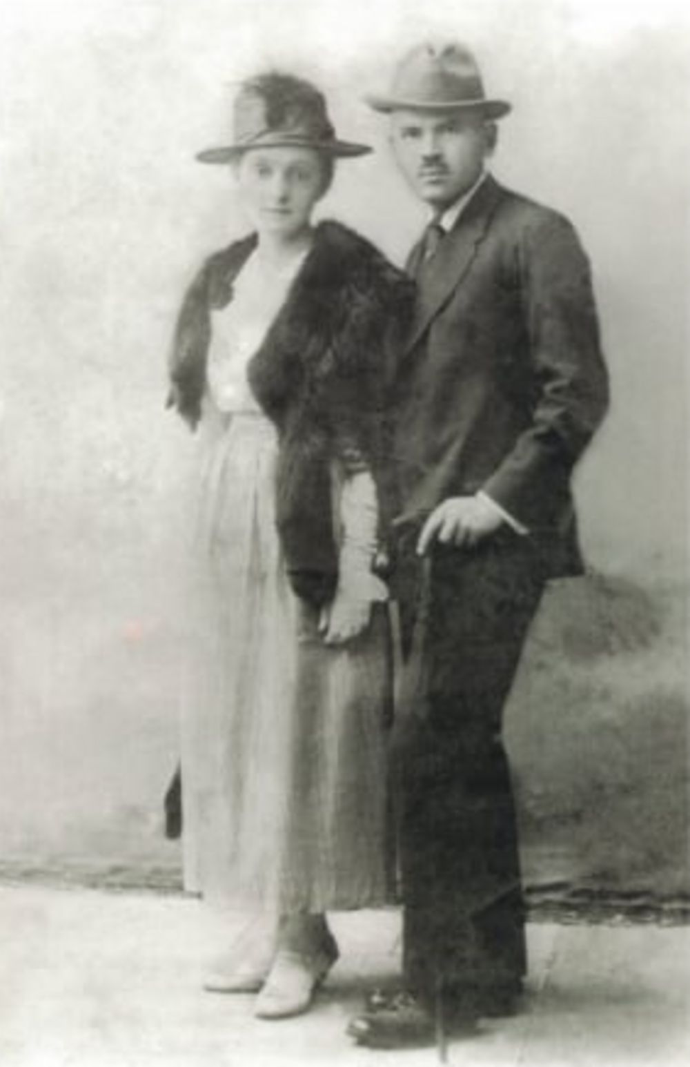 Дарія Віконська з чоловіком.
