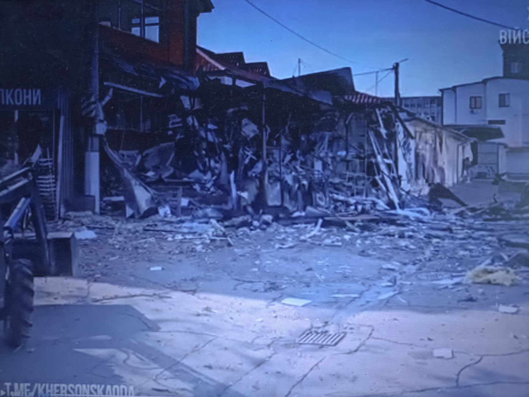 У Херсоні й на київщині є руйнування внаслідок обстрілів