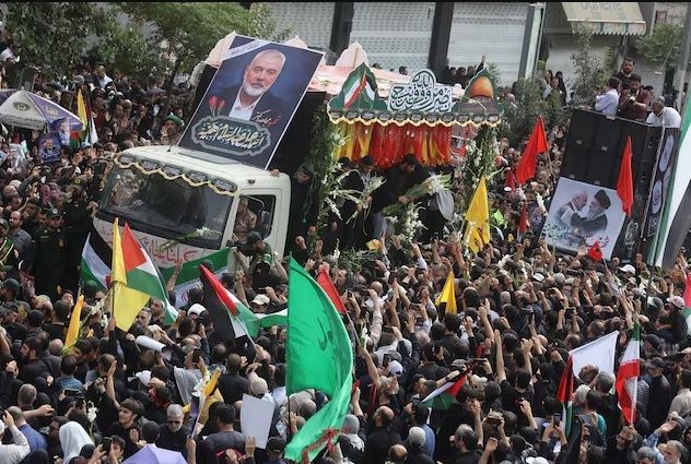 Похорон лідера ХАМАС Ісмаїла Ганії.