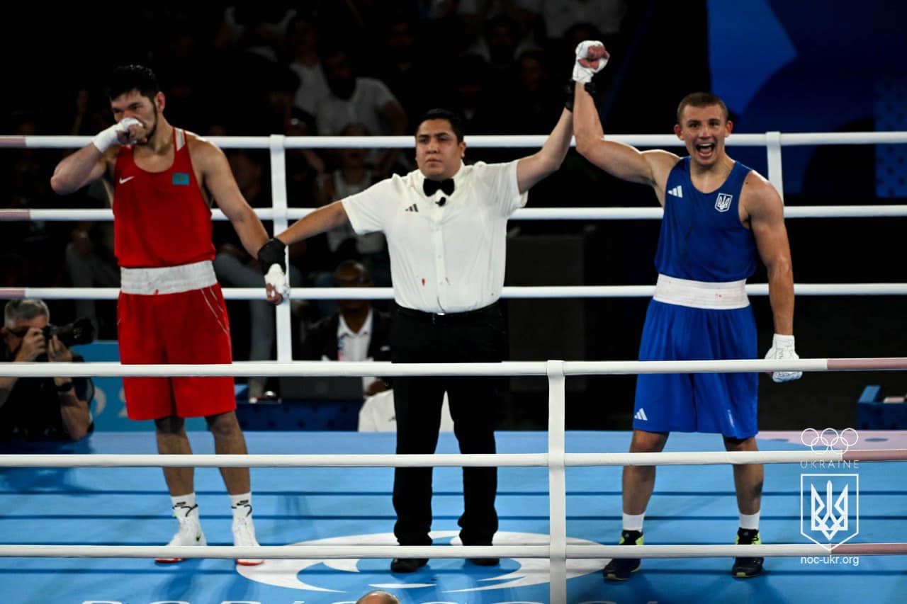 Олімпійський чемпіон Олесандр Хижняк.