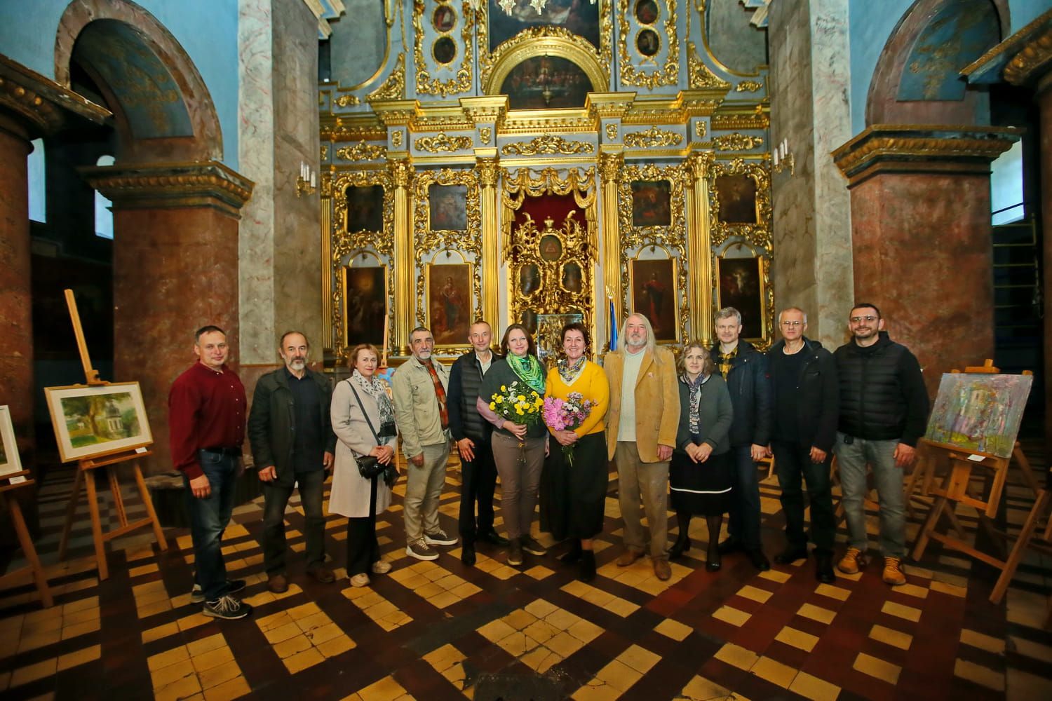 «Барви Спасу Чернігівського»: перший всеукраїнський пленер пройшов у Чернігові в Спасо-Преображенському соборі, фото