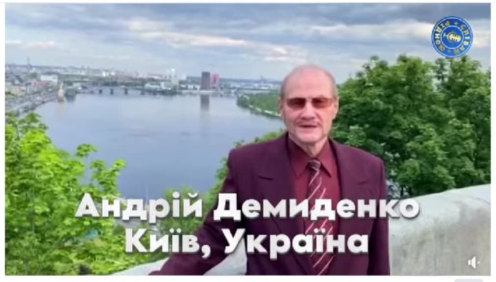 Андрій Демиденко у кліпі «Україна одна».