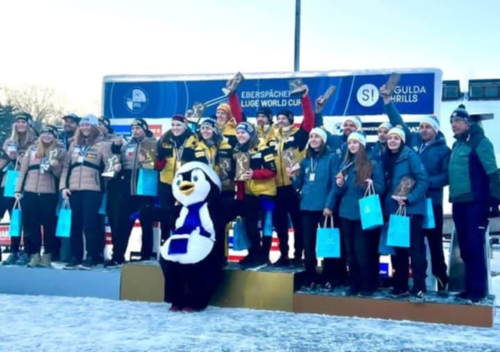 У латвійській Сігулді українські санкарі вперше в історії піднялися на п’єдестал командних перегонів Кубка світу.