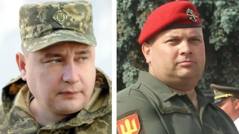 На початку грудня своєї посади позбувся комбриг "Анни Київської" Дмитро Рюмшин (зліва). Його замінив полковник Тарас Максімов. Ця зміна сталася саме через скандал з дезертирством у бригаді .