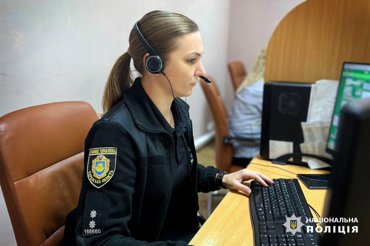 У Черкасах лейтенант поліції допомогла врятувати чоловіка від самогубства