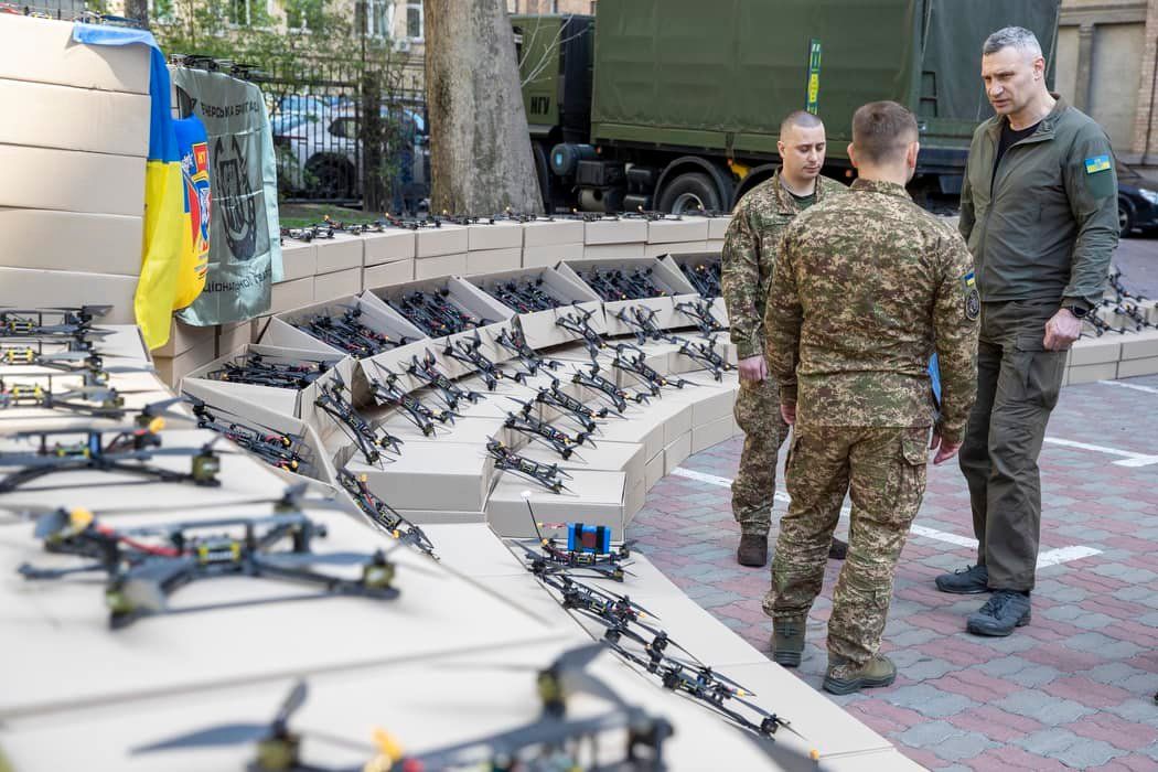 1100 FPV-дронів від киян отримала 27 бригада Нацгвардії - Кличко, фото