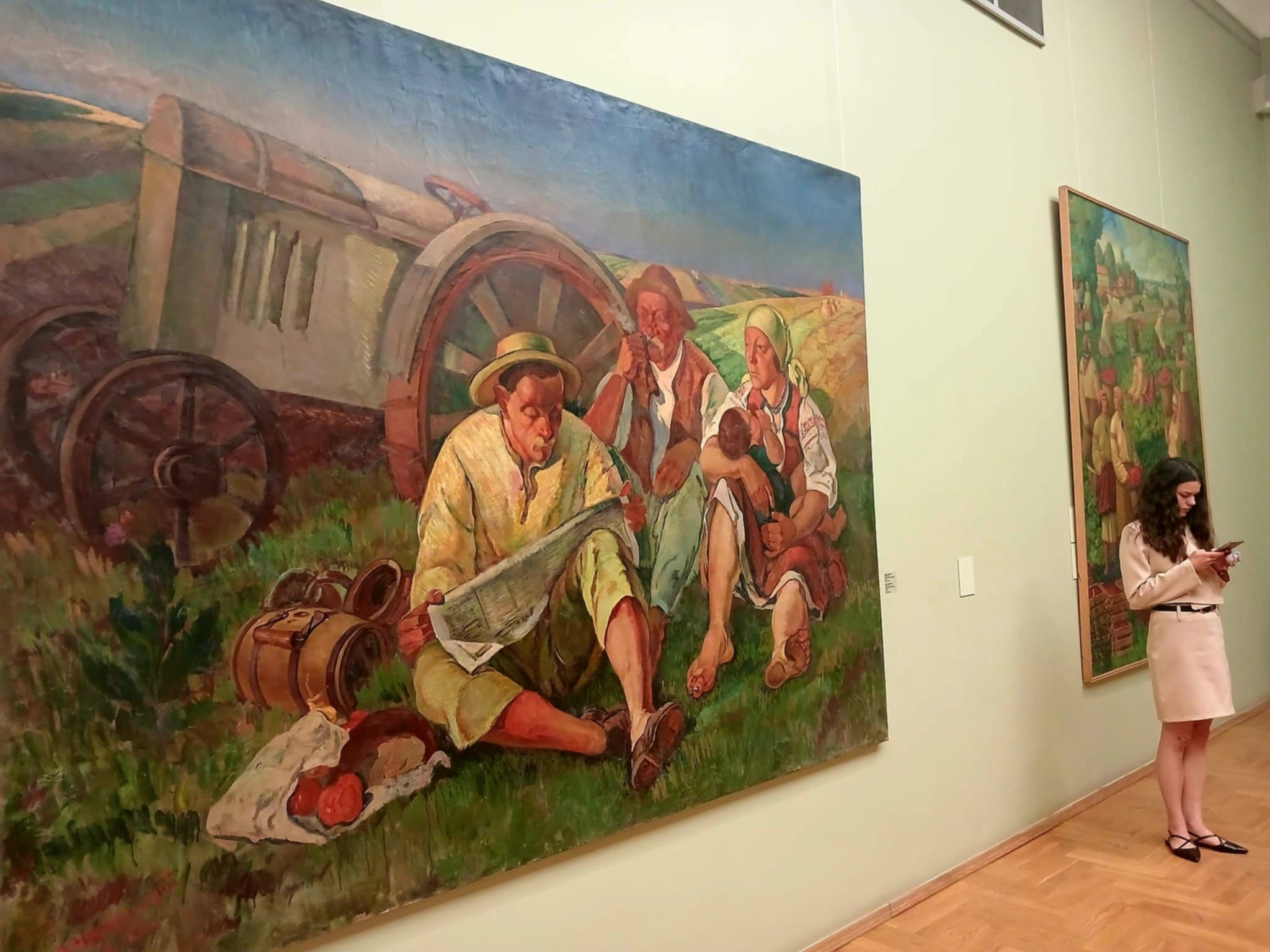 «Ліс» реставрували — який репресували. У Києві представили картини, які радянська влада планувала знищити