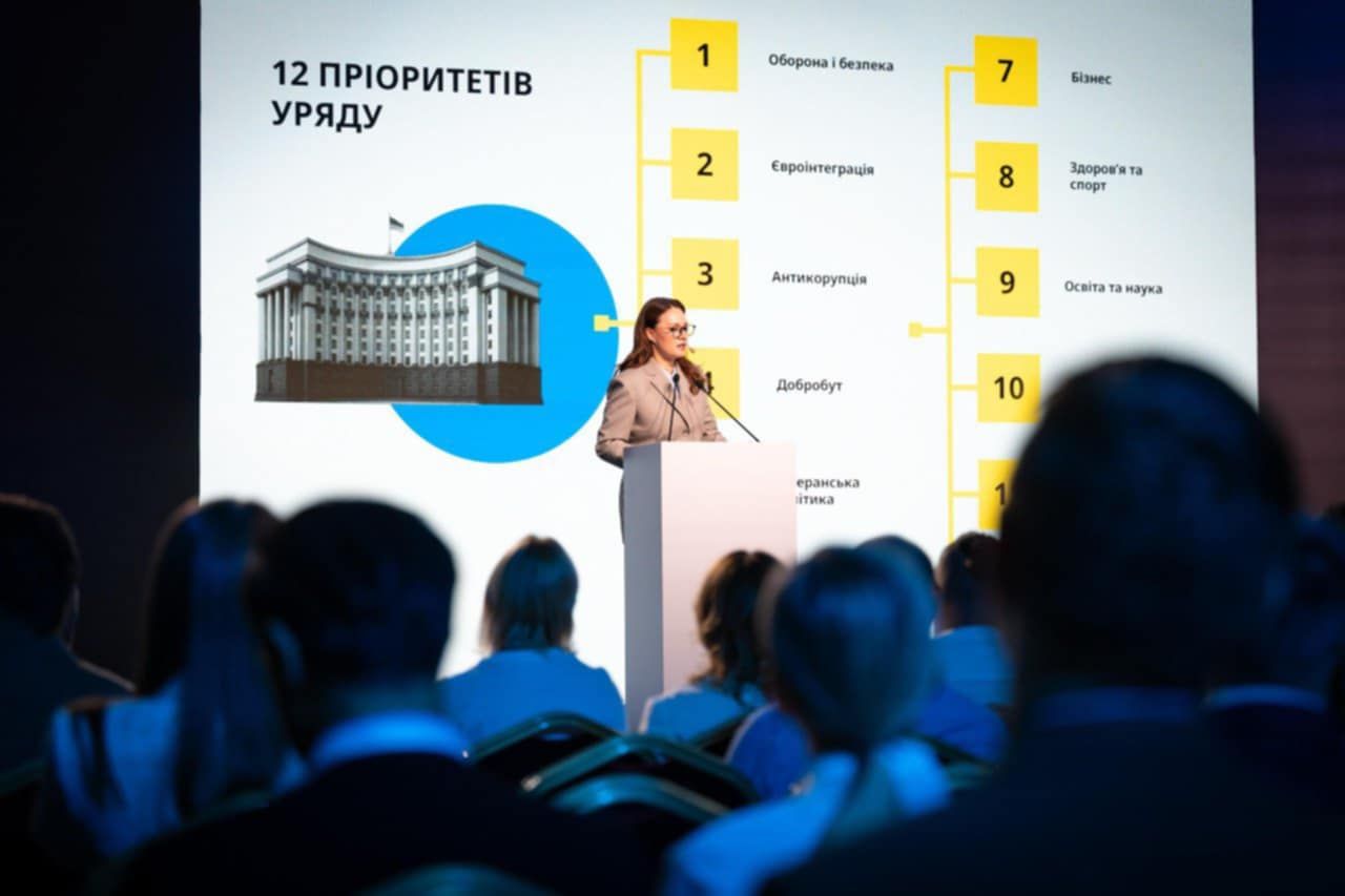 Свириденко озвучила 12 пріоритетів, які уряд має намір перетворювати на конкретні рішення.