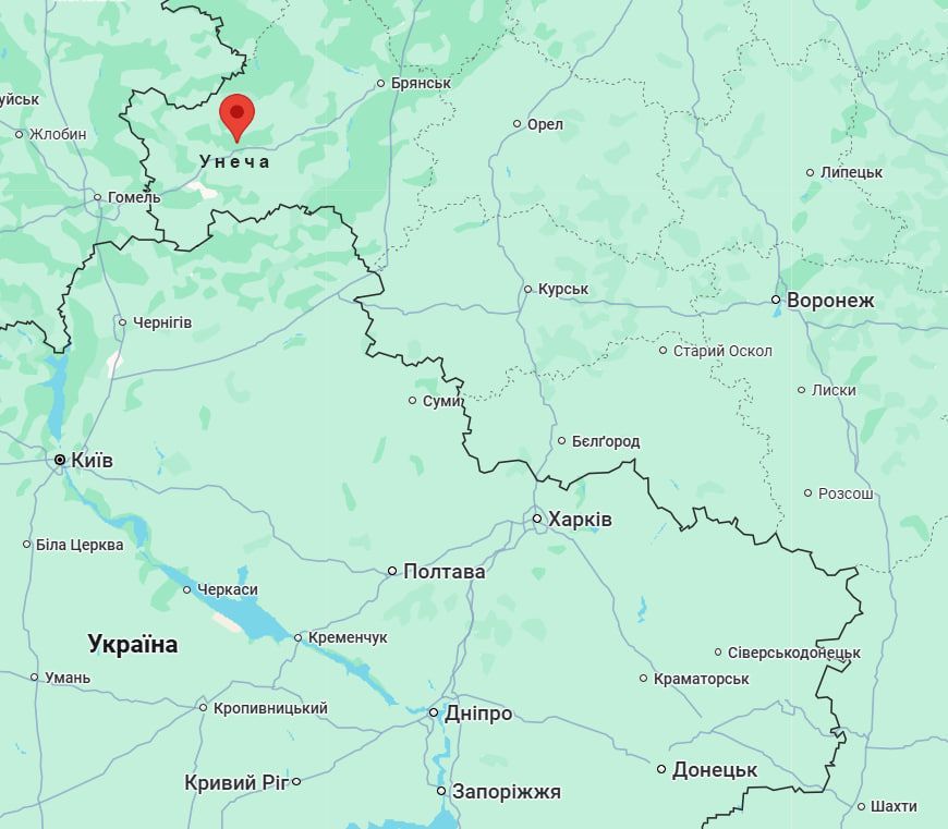 На Брянщині атаковано НПС «Унеча»