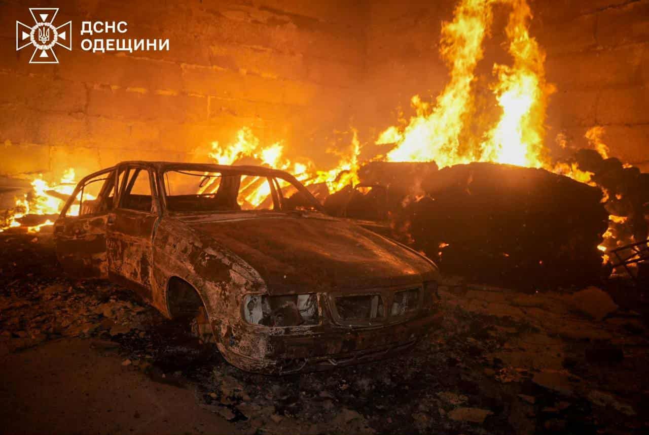 Ворог знову атакував цивільну інфраструктуру Одещини.