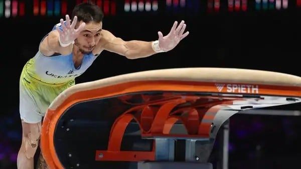 «Бронзова» стабільність: вітчизняний майстер опорних стрибків вдруге поспіль фінішував третім на «мундіалі»