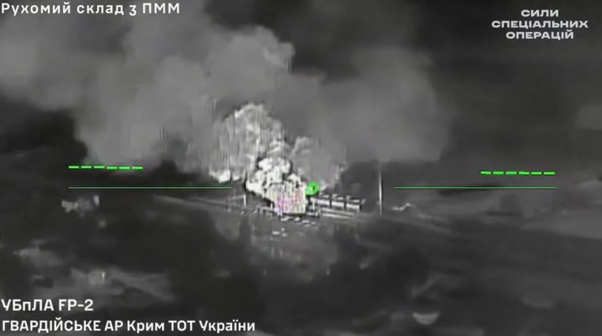 ССО уразили об'єкти ворога у Криму