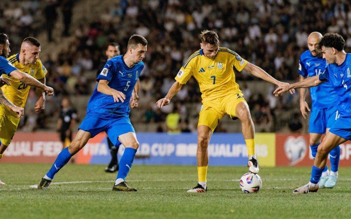 Результативний удар Олександра Зубкова у матчі проти Ісландії вивів збірну України до кваліфікаційного "плей-оф" ЧС-2026.