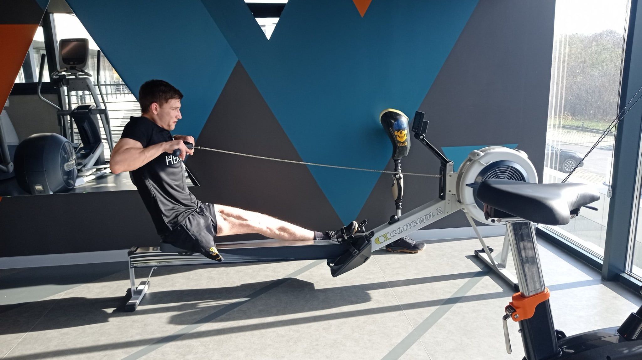 Олександр Півнєв і досі в строю завдяки адаптивному тренуванню.