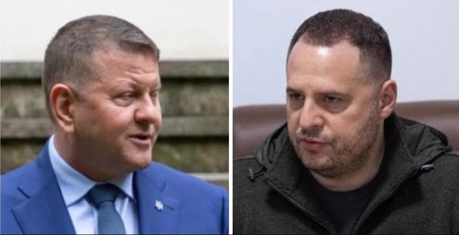 Ексголовком Валерій Залужний та схвильований глава ОП Андрій Єрмак.