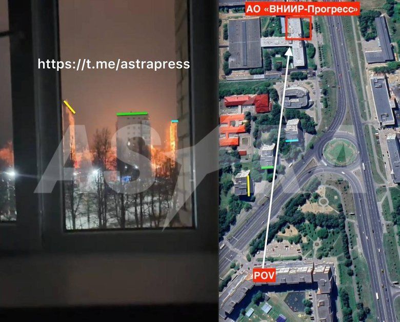 Дрони атакували російські Чебоксари. Ймовірно, удар завдано по військовому заводу.