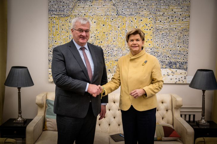 Сибіга та Браже обговорили розширення оборонної співпраці між Україною та Латвією