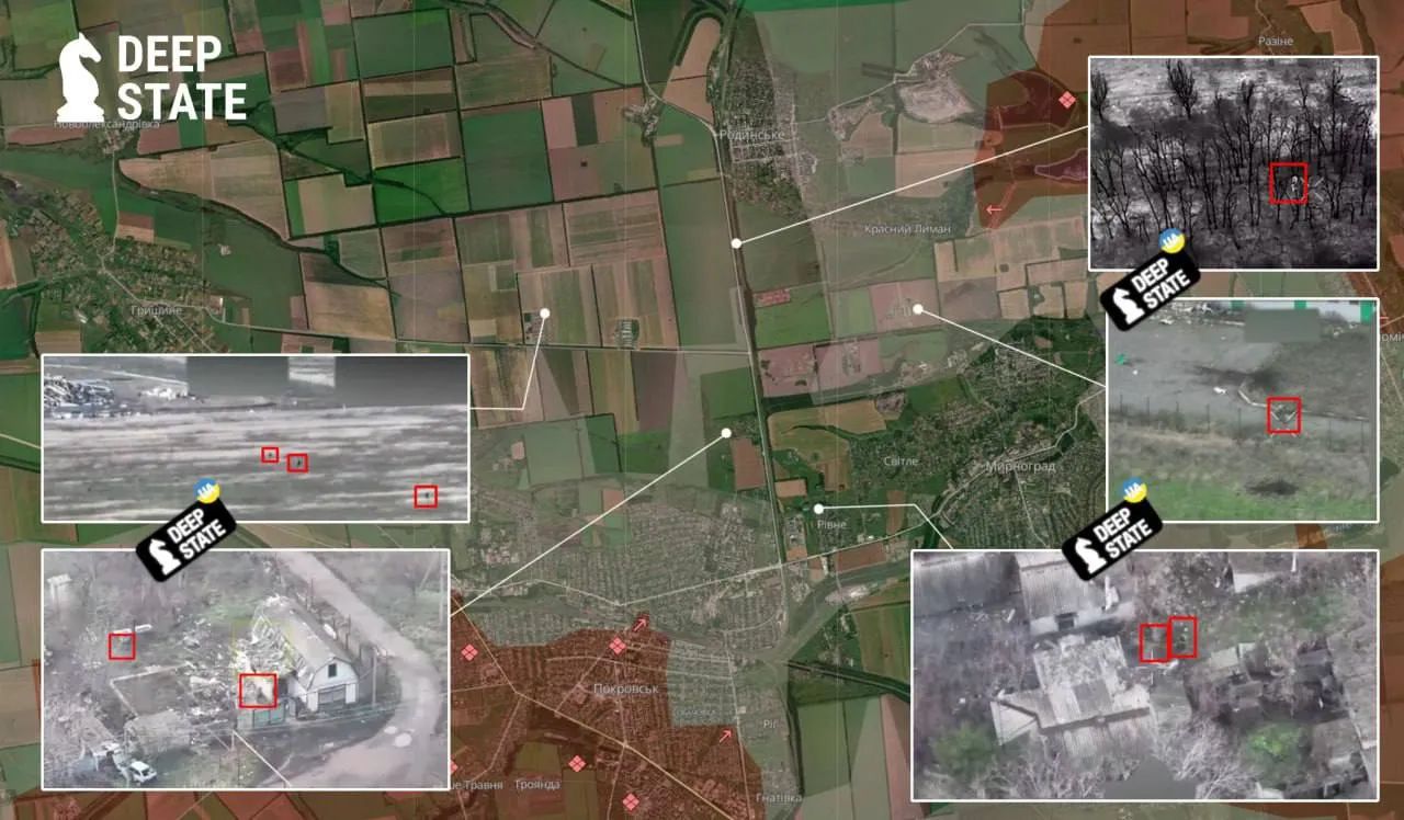 Росіяни встановлюють інженерні загородження у Покровську: зачистки не допомагають.