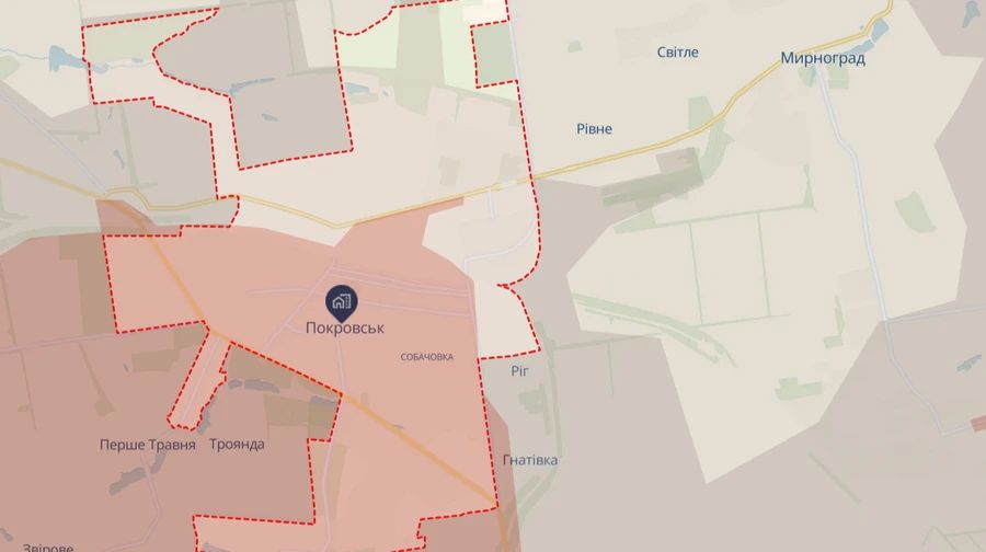 На Донеччині рашисти окупували 3 населених пункти та просунулись у Покровську – DeepState