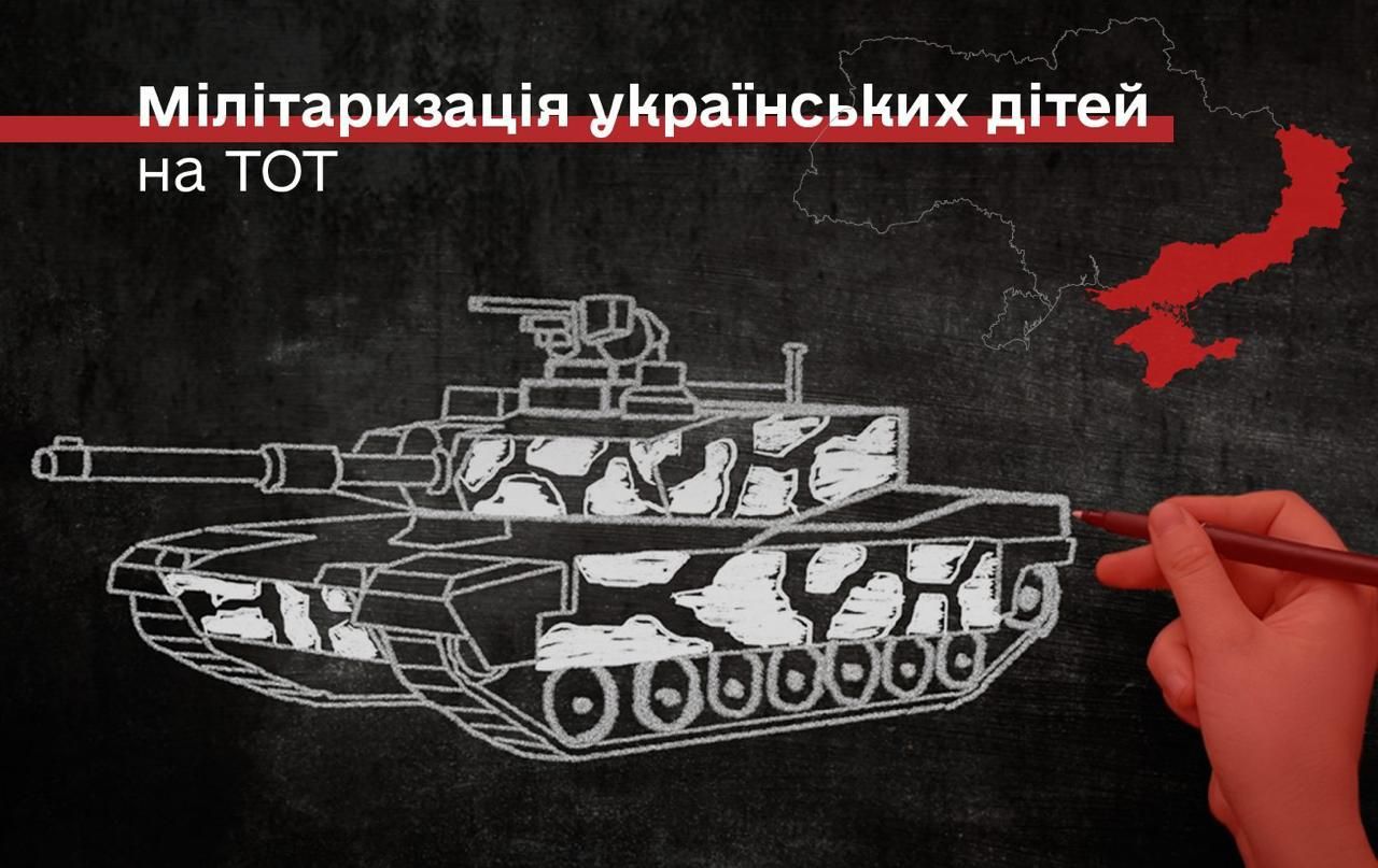 Росіяни запускають хвилю мілітаризації дітей на ТОТ.