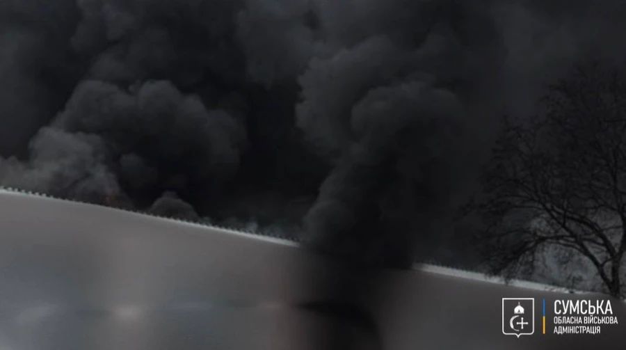 Наслідки удару по Шостці.