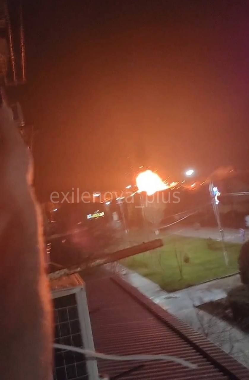 Цієї ночі в росії було "гаряче".