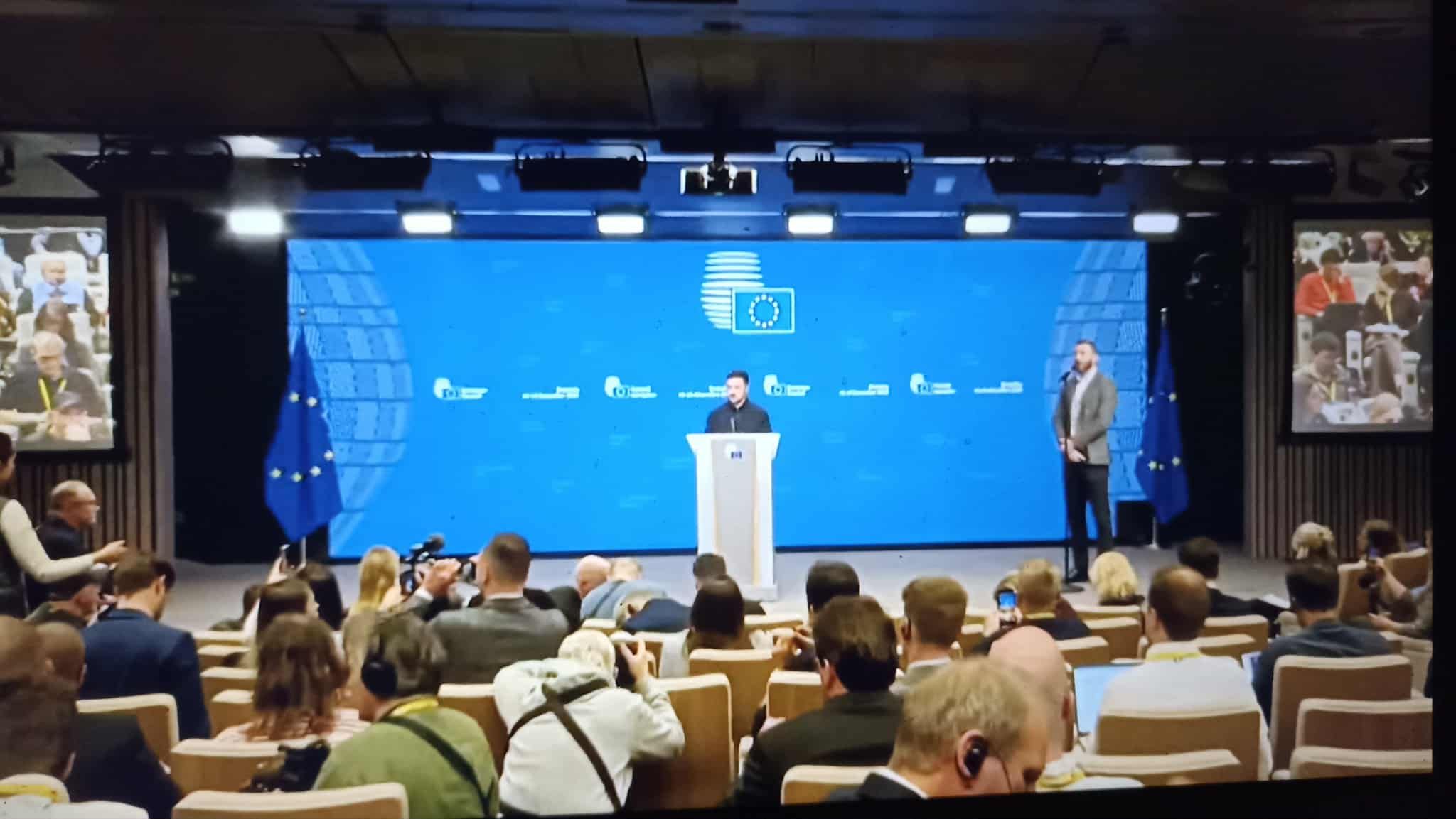 пресконференції у Брюсселі.