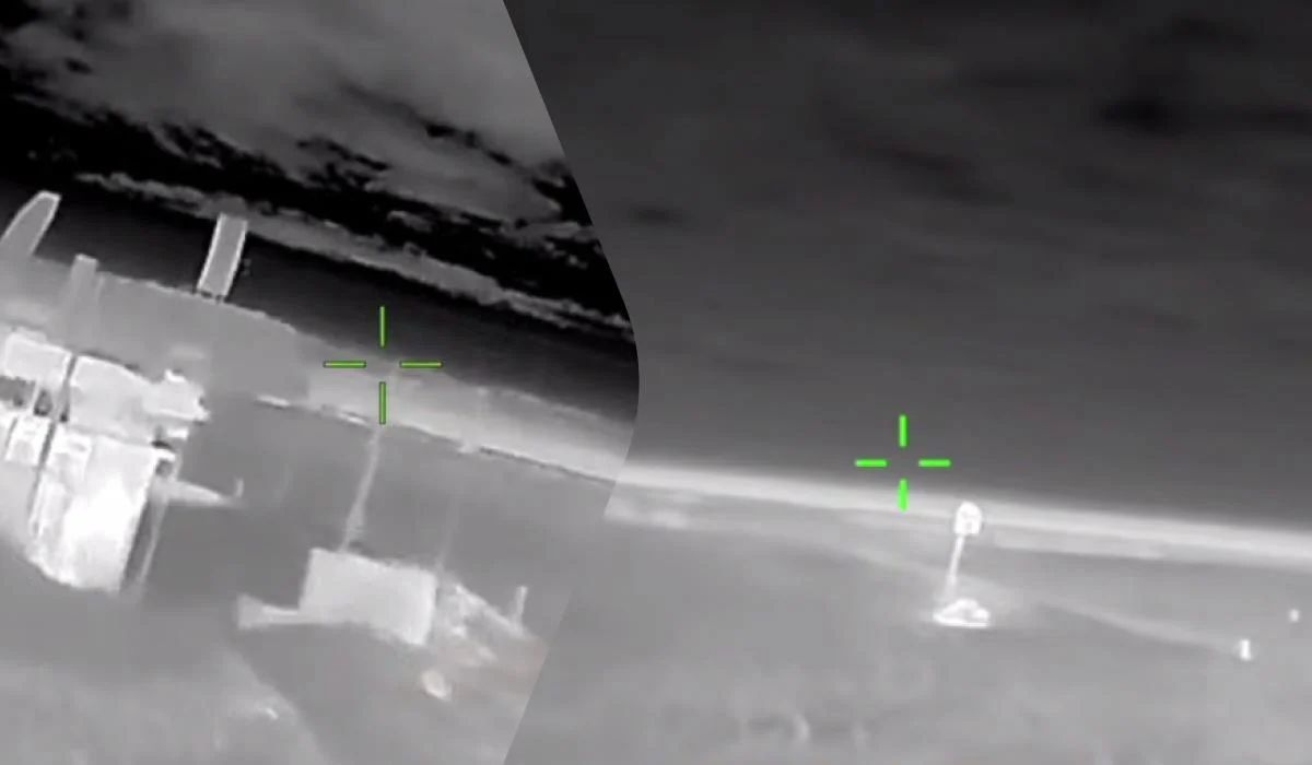 Сили безпілотних систем уразили у Криму вгатили по базі зберігання й запуску морських безекіпажних катерів рф.