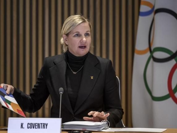 Президент МОК Кірсті Ковентрі.