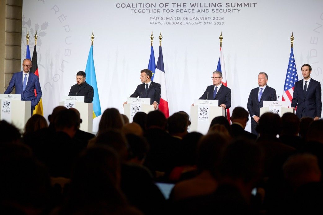 Україна, Франція і Британія підписали декларацію про наміри щодо розгортання багатонаціональних сил.