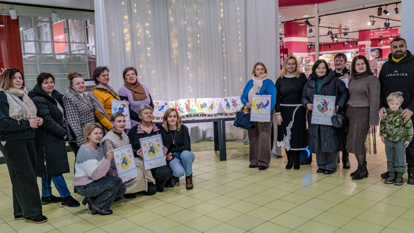 Мистецький ретрит. У Рівному відбулась виставка «казкових» малюнків дружин і дітей полеглих героїв