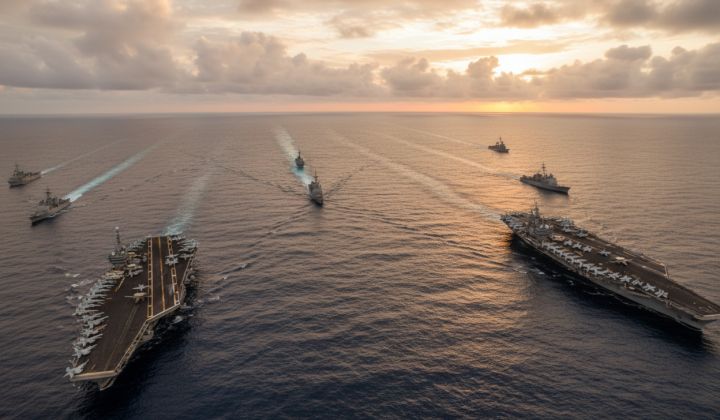 Американські військові кораблі прибули до територіальних вод Ірану з метою демонстрації сили.