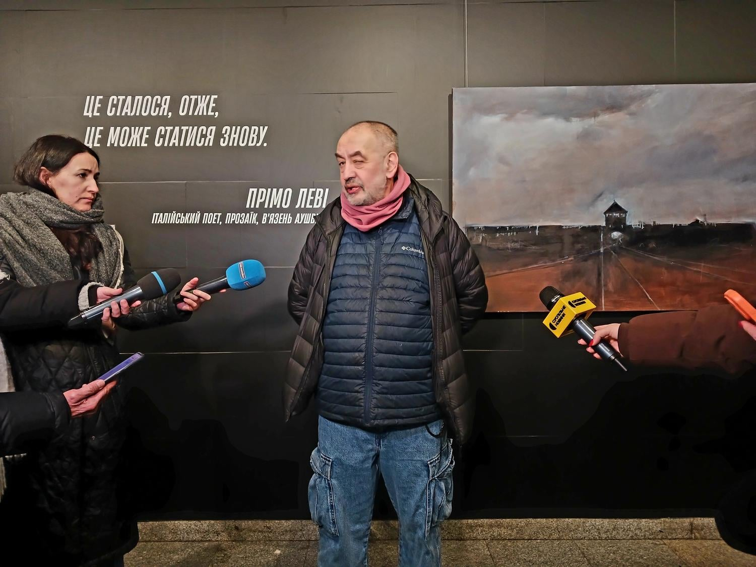 Пам’ять про Бабин Яр і Голокост. В «Українському домі» відкрили виставку «В пошуках втраченого сенсу. Матвій Вайсберг».