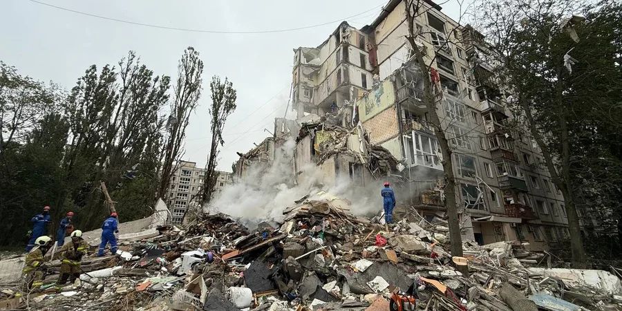 Наслідки російської атаки на Київ, Святошинський район, 31 липня 2025 року.