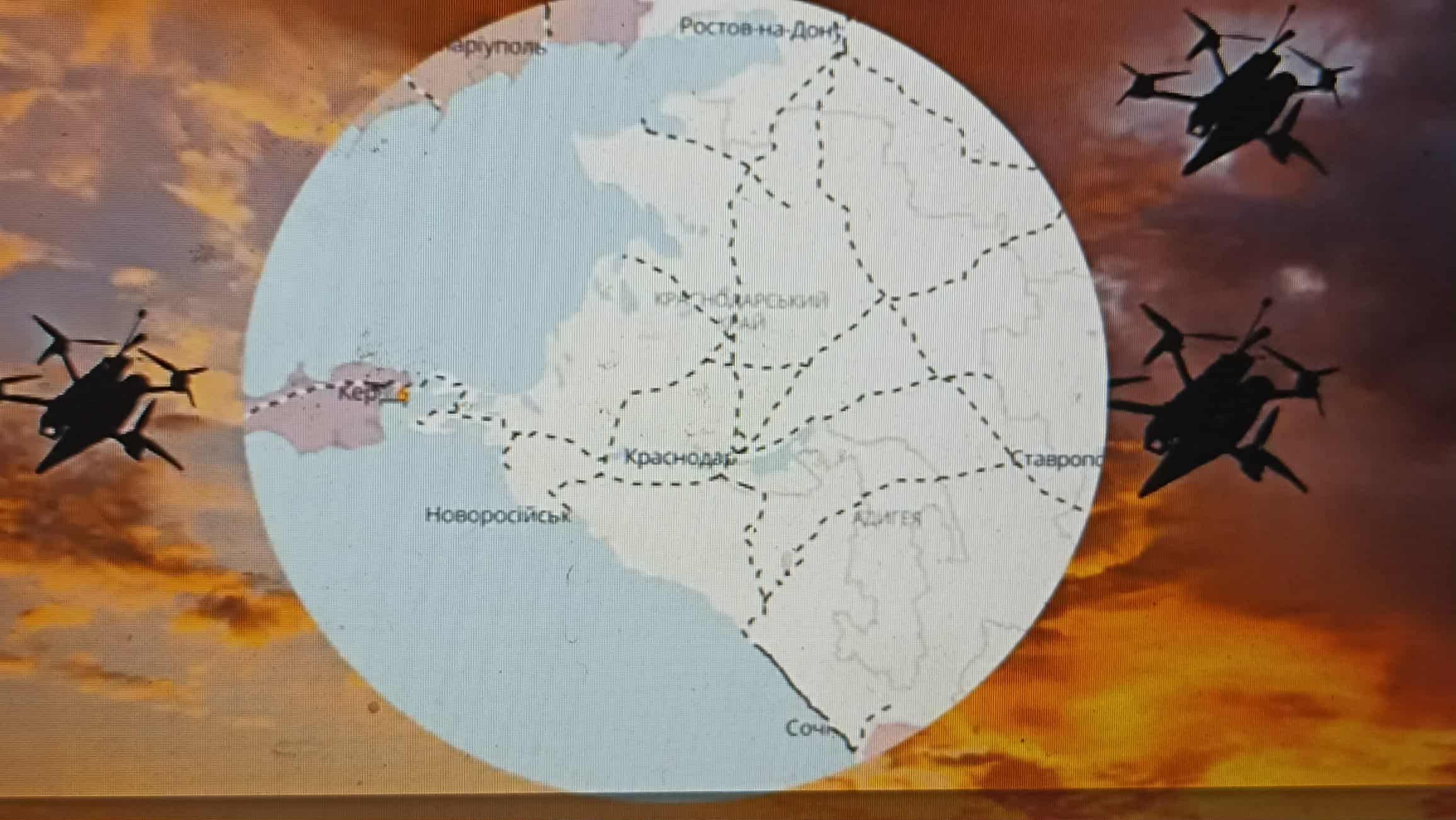 Українські дрони атакували Краснодарський край.